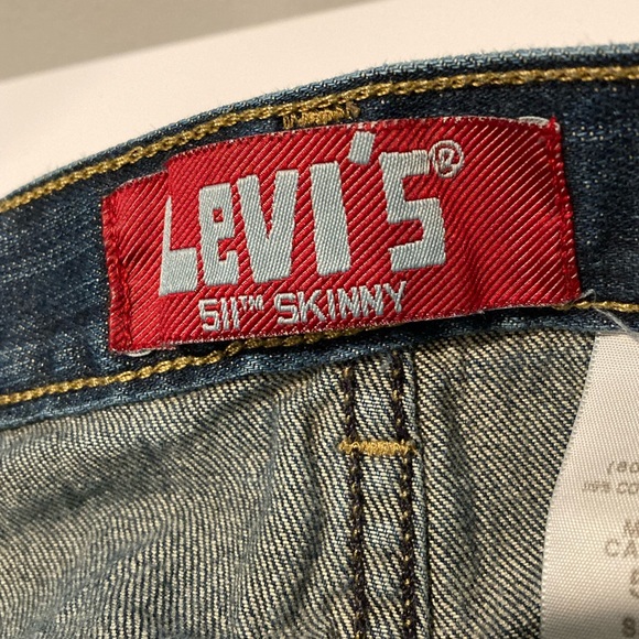 Levi’s 29x29 Red Tab 511 skinny jeans - Picture 5 of 11
